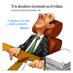 Durmiendo en el trabajo